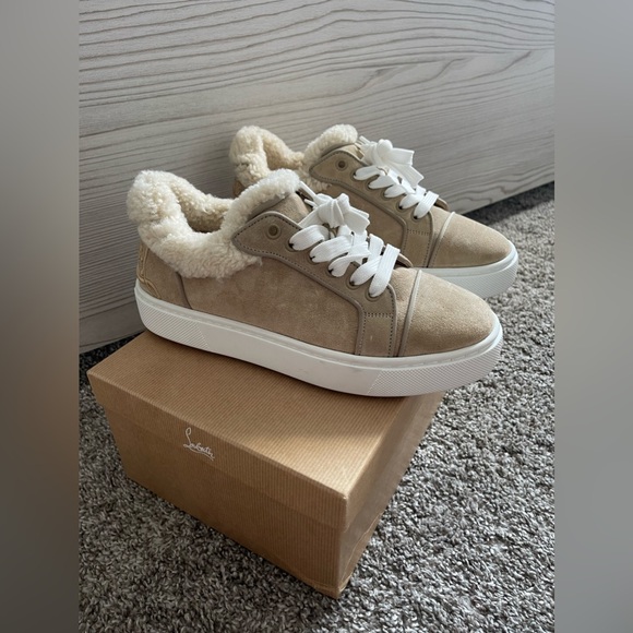 Christian Louboutin Fun Vieirissima Atlas Red Suede - Picture 7 of 14